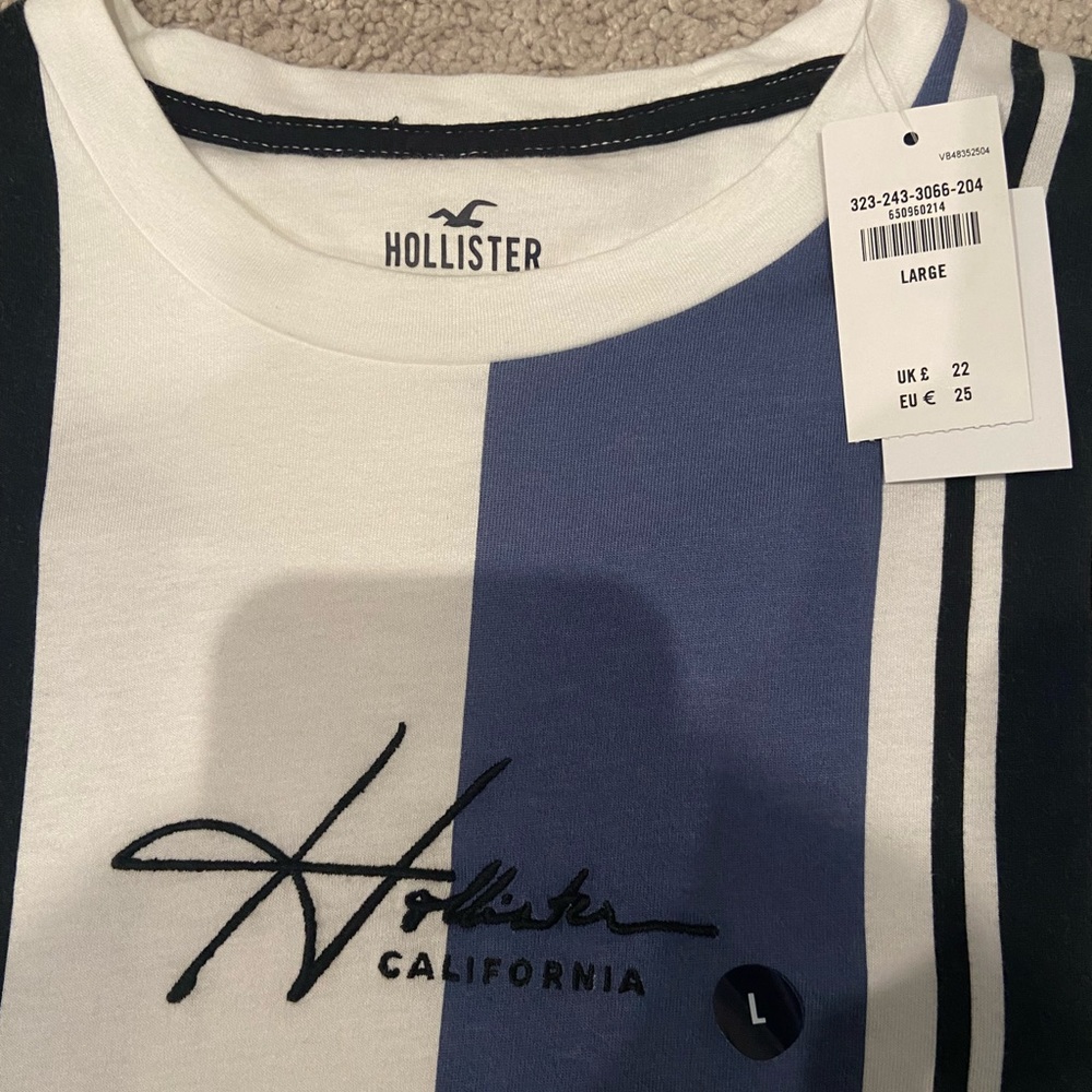 Two Hollister, California shirts